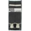 M&F - 48 Inch Adjustable Elastic Suspenders - Black
