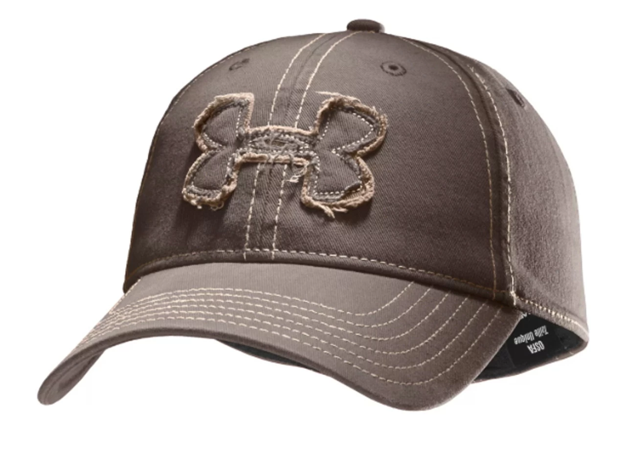 Under Armour - Mens Brown Faded Cap 1 Under Armour - Mens Brown Faded Cap