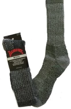 Railroad Sock - Mens Merino Wool Sock - 1 Pack