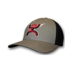 Hooey-Youth Grey Gunner Flexfit Hat