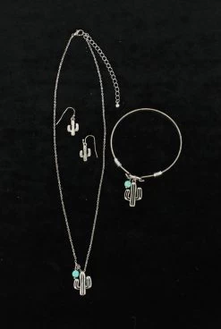 M&F - Blazin Roxx Cactus Jewelry Set