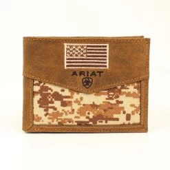 Ariat - Mens Digital Camo Pass Case Wallet