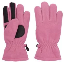 Jacob Ash- Igloos Girls Microfiber Gloves- Pink