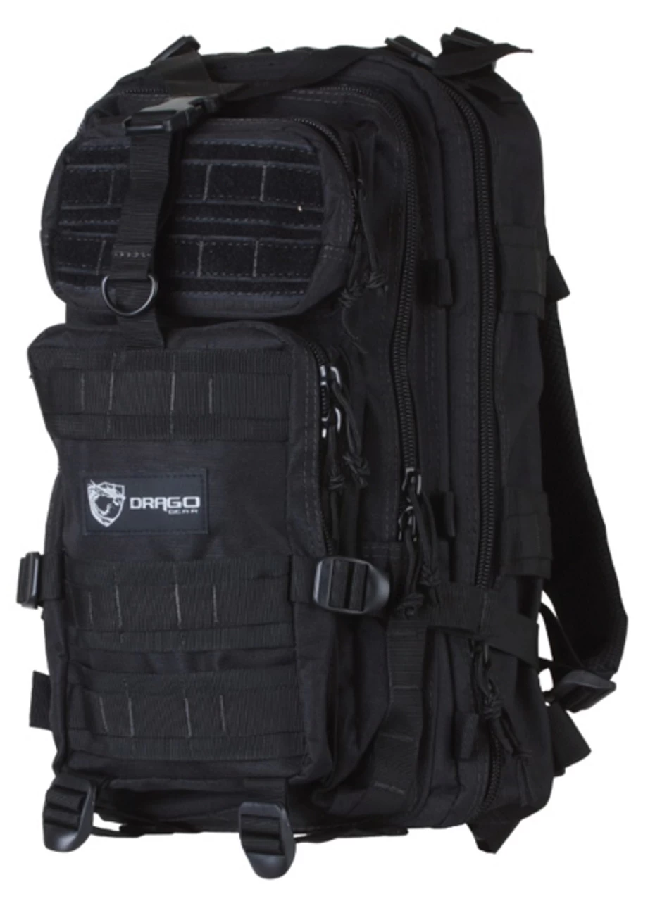 Drago Black Tracker Backpack 1 Drago Black Tracker Backpack