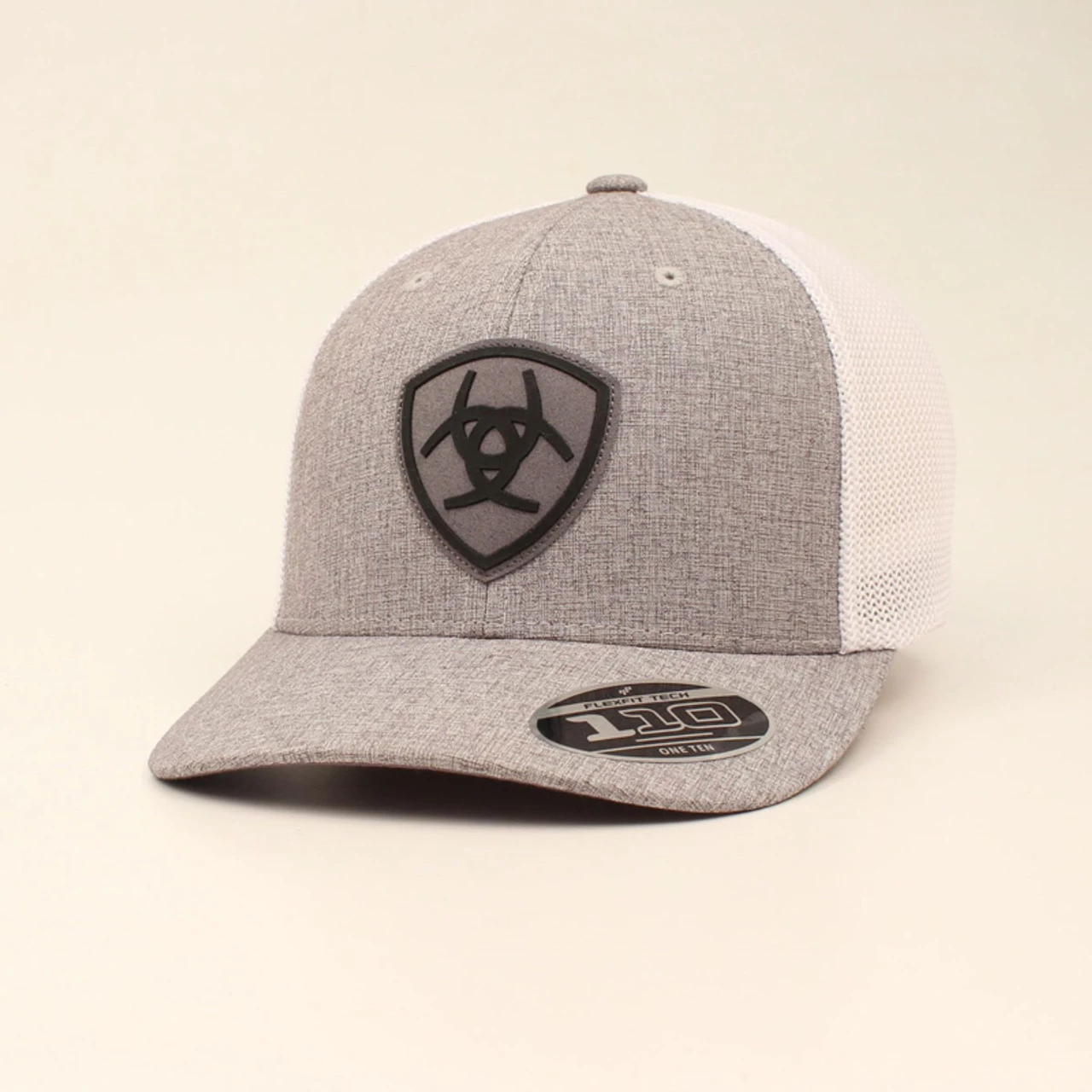 Ariat Mens Grey Medium Profile Signature Logo Cap 1 Ariat Mens Grey Medium Profile Signature Logo Cap