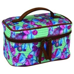 CatchFly Watercolor Train Case