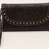 Nocona Floral Embossed Clutch Wallet