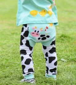 Doodle Pants Girls Cow Cotton Leggings-Large -Comprehensive Shop 2342380 01 96997.1675701899