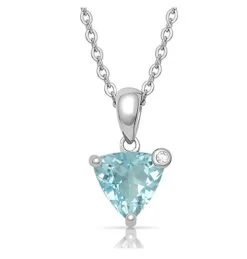 Montana Silversmiths Azure Trillion Starlight Necklace