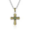 Montana Silversmiths At The Center Of Faith Cross Necklace