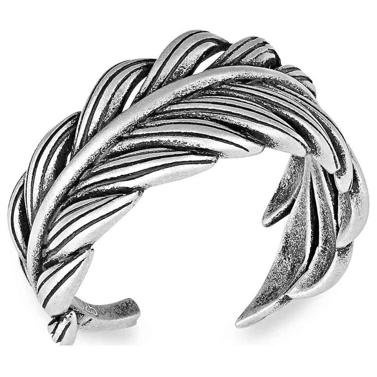 Montana Silversmiths The Frayed Singleton Wrap Ring 1 Montana Silversmiths The Frayed Singleton Wrap Ring