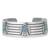 Montana Silversmiths Rising Above Thunderbird Turquoise Bracelets