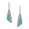 Montana Silversmiths Salem Dusk Geometric Opal Earings