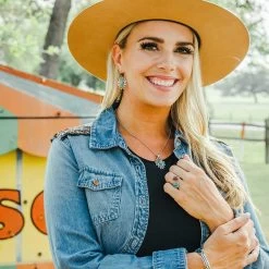 Montana Silversmiths Turquoise Star Pendant Earrings -Comprehensive Shop 2487640 4 92693.1632864725