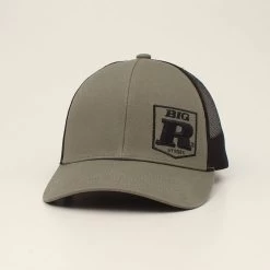 Big R Grey Ball Cap W/Big R Logo