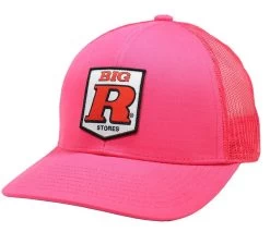 Big R Blazin' Pink Logo Mesh Back Ball Cap
