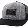 Hooey Doc Grey/Black Ball Cap