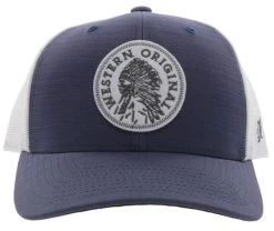 Hooey Quanah Navy/White Snapback Ball Cap -Comprehensive Shop 2573375 4 22365.1649793889