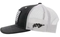 Hooey Liberty Roper Ball Cap- Charcoal/White -Comprehensive Shop 2603150 5 98211.1649795735