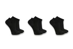 Carhartt Womens Midweight Cotton Blend Low Cut Sock - 3 Pack