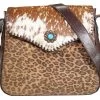 Nocona Aspen Calf Hair & Cheetah Cross Body Purse