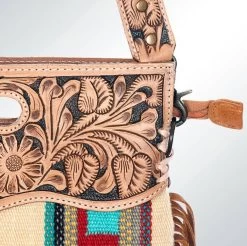American Darling Crossbody Leather Tooled Purse -Comprehensive Shop 2622355 3 67886.1651786337