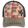 Trenditions Catchfly Geometric Pattern Ponytail Baseball Cap