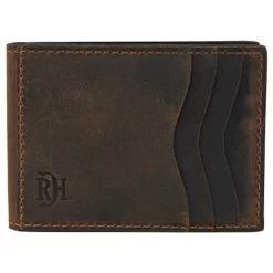 Red Dirt Hat Co. Mens Oiled Finished Bifold Card Case