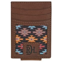 Red Dirt Hat Co. Mens Southwest Canvas Inlay Card Case
