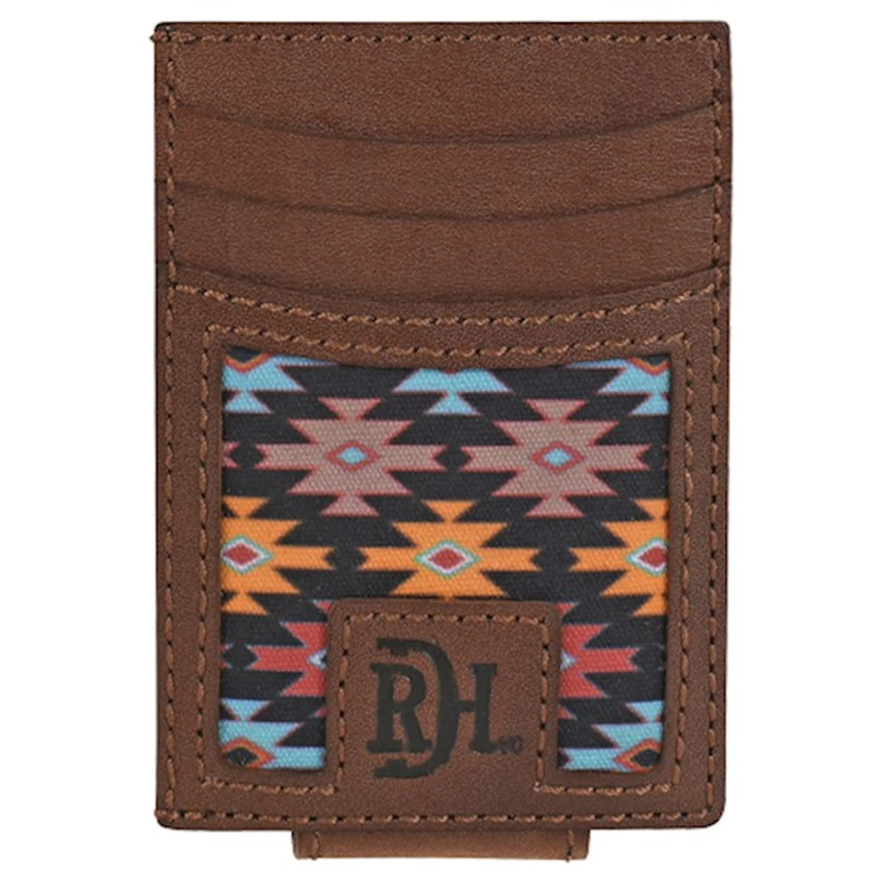 Red Dirt Hat Co. Mens Southwest Canvas Inlay Card Case 1 Red Dirt Hat Co. Mens Southwest Canvas Inlay Card Case