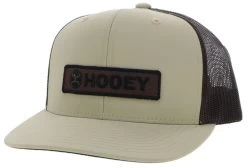 Hooey Lock-Up Tan/Brown Trucker Ball Cap