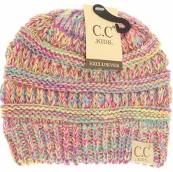 C.C. Beanie Kids Four-Tone Beanie