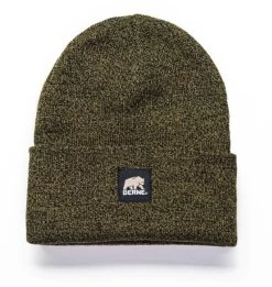 Berne Heritage Knit Cuff Beanie - Cedar Green Black