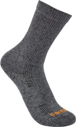 Carhartt Women's Lightweight Durable Nylon Blend Short Crew Sock