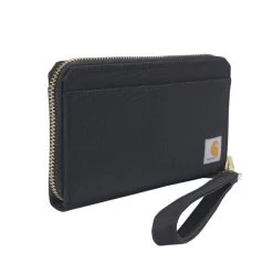 Carhartt Womens Nylon Duck Lay-Flat Clutch Wallet- Black -Comprehensive Shop 2725875 3 49501.1666037676