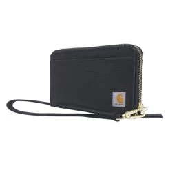 Carhartt Womens Nylon Duck Lay-Flat Clutch Wallet- Black -Comprehensive Shop 2725875 4 63932.1666037676
