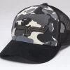 Kimes Ranch Men's Roped Lp 5 Panel Trucker Black/Grey Camo Cap