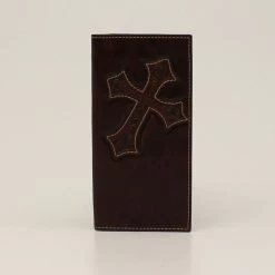 Ariat Men's Brown Rodeo Cross Wallet
