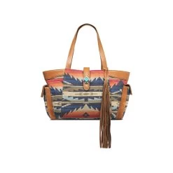 Ariat Womens Multi Colored Southwestern Pattern Ariat Conceal Carry Satchel
