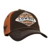 Cowboy Hardware Boys' Built Tough Shield Brown Baseball Cap