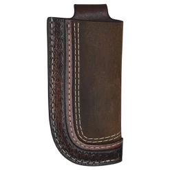 Justin Mens Genuine Leather Embossed Edge Knife Sheath