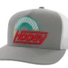 Hooey Men's "Suds" Grey/White 5 Panel Cap