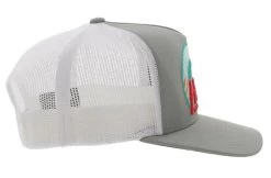 Hooey Men's "Suds" Grey/White 5 Panel Cap -Comprehensive Shop 2831605 3 14288.1682959538
