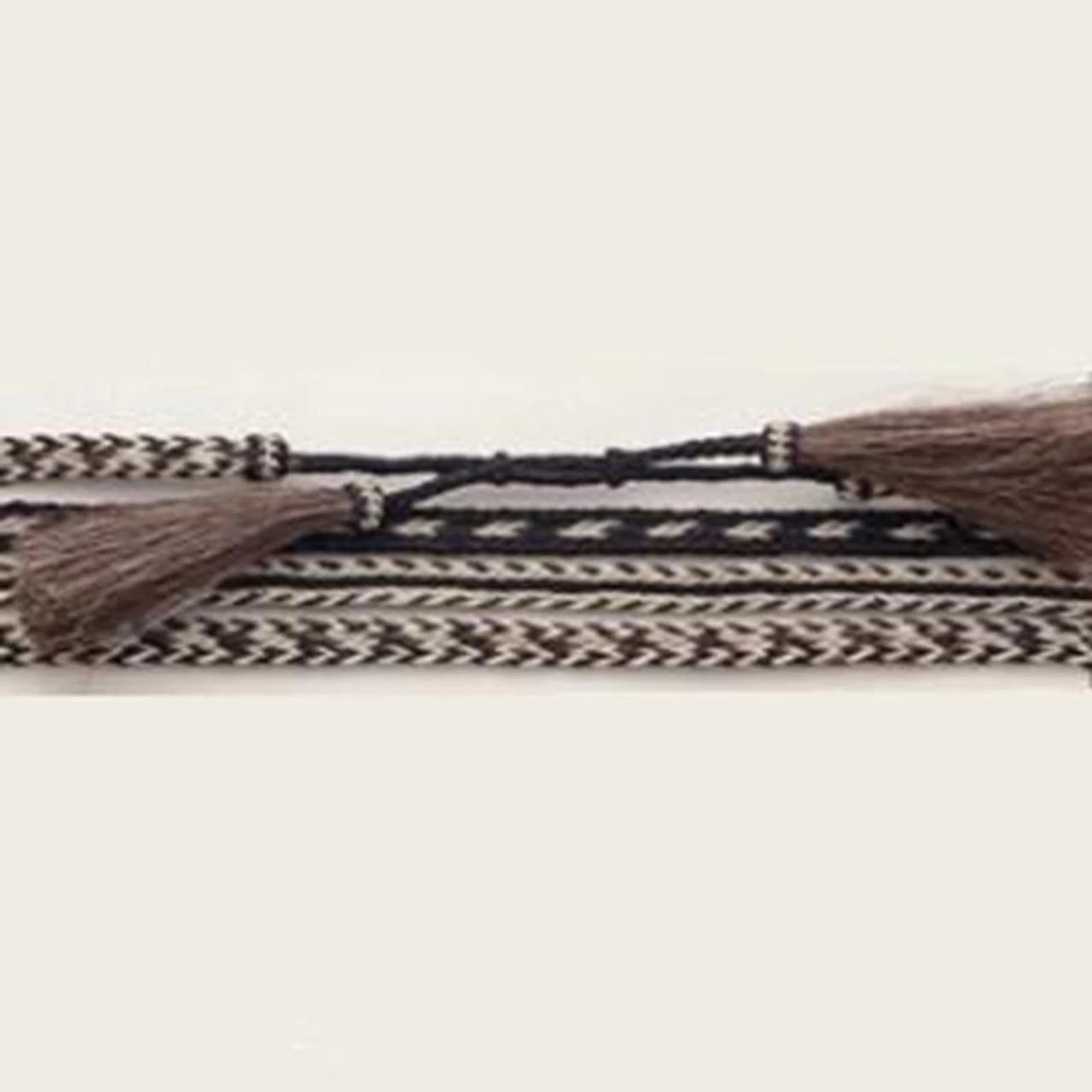 M&F - Three String Horsehair Hatband - Multi 1 M&F - Three String Horsehair Hatband - Multi