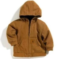Carhartt - Toddler Boy's Active Duck Jacket - Brown