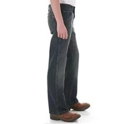 Wrangler - Boy's Western Retro Boot Cut Jeans - Night Sky