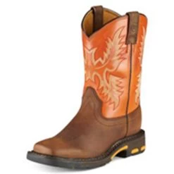 Ariat - Mens Workhog Square Toe - Dark Earth