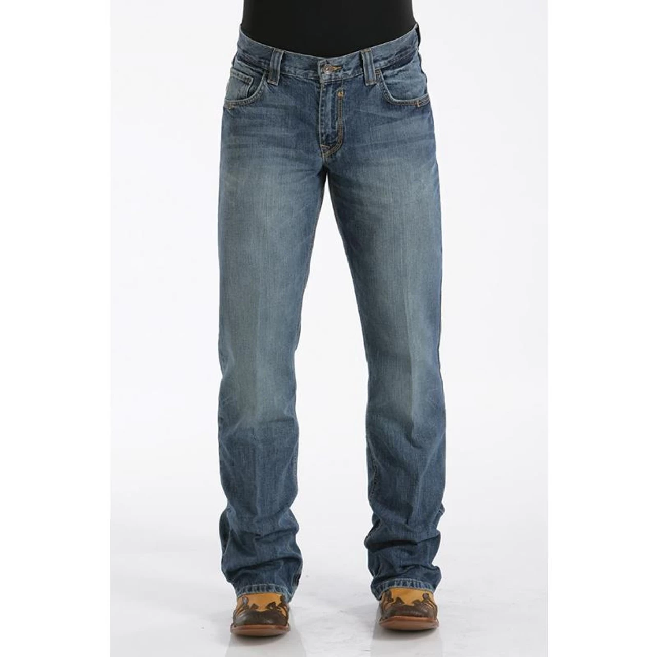 Rocky Mountain- Cinch Carter Jean- Medium Stonewash Denim. 1 Rocky Mountain- Cinch Carter Jean- Medium Stonewash Denim.