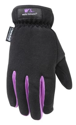 Wells Lamont - Womens Synthetic Leather Gloves