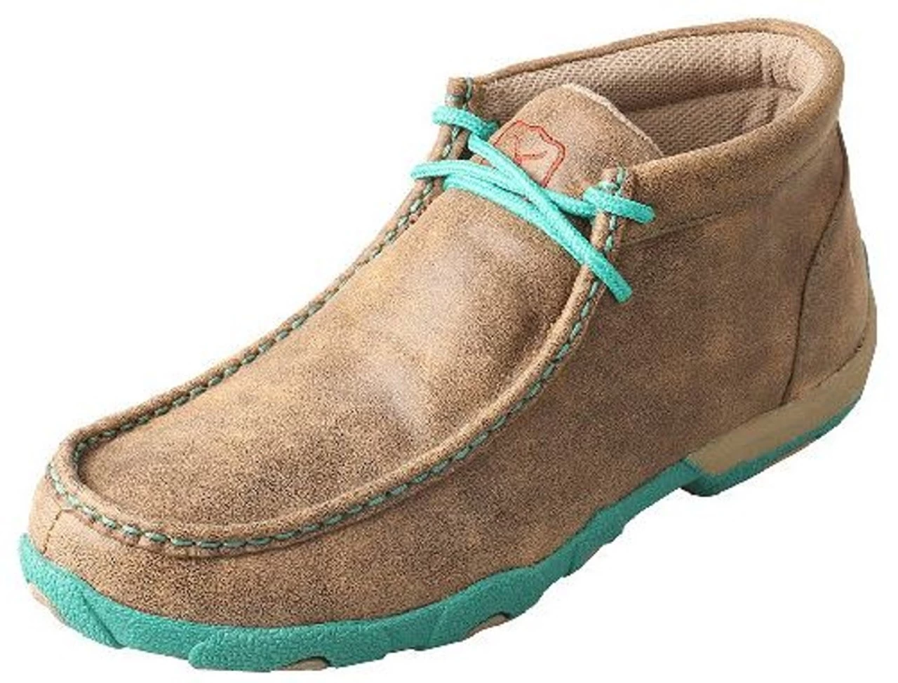Twisted X Womens Turquoise Chukka Driving Moc 1 Twisted X Womens Turquoise Chukka Driving Moc